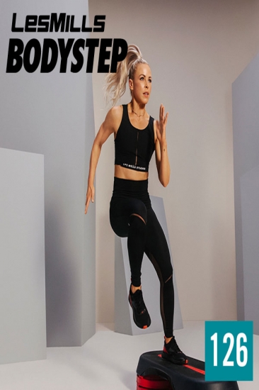 Hot Sale 2022 Q1 LesMills BODY STEP 126 New Release DVD,CD&Notes - Click Image to Close
