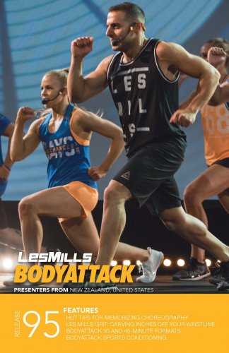 LESMILL BODY ATTACK 95 VIDEO+MUSIC+NOTES