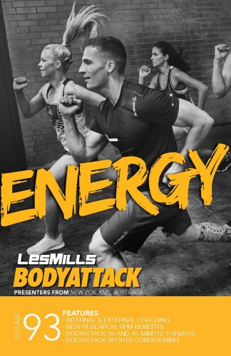LESMILL BODY ATTACK 93 VIDEO+MUSIC+NOTES