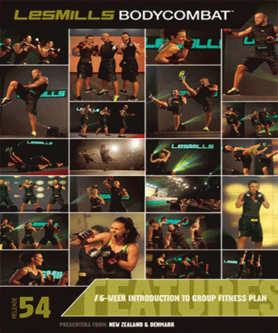 BODY COMBAT 54 Complete Video, Music and Notes