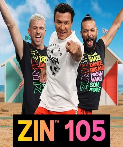 [Hot Sale]2023 New dance courses ZIN ZUMBA 105 HD DVD+CD