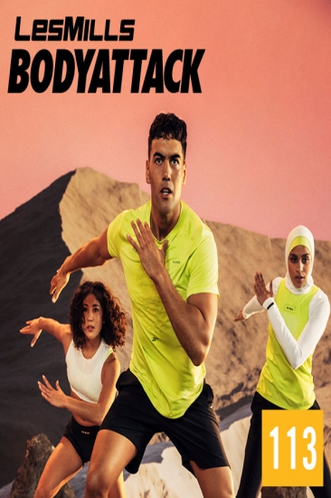 [Hot Sale]2021 Q3 LesMills BODY ATTACK 113 Release DVD,CD&Notes - Click Image to Close