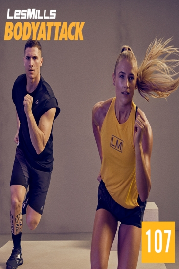 LesMills BODY ATTACK 107 New Release 107 DVD, CD & Notes - Click Image to Close