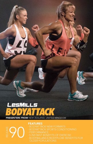 LESMILL BODY ATTACK 90 VIDEO+MUSIC+NOTES