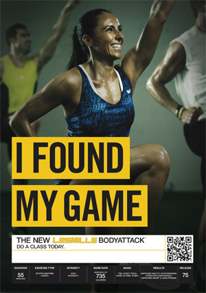 LESMILL BODY ATTACK 75 VIDEO+MUSIC+NOTES