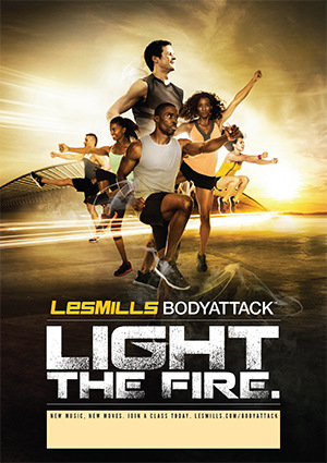 LESMILL BODY ATTACK 81 VIDEO+MUSIC+NOTES