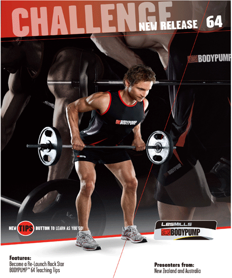 BODY PUMP 64 Complete DVD, CD, Notes - Click Image to Close