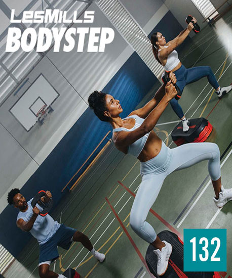 Hot Sale 2023 Q3 LesMills BODY STEP 132 New Release DVD,CD&Notes - Click Image to Close