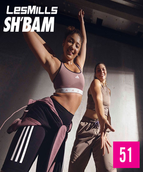 Hot Sale 2023 Q2 LesMills SH BAM 51 New Release DVD, CD & Notes - Click Image to Close