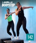 Hot Sale 2026 Q1 LesMills BODY STEP 142 New Release DVD,CD&Notes