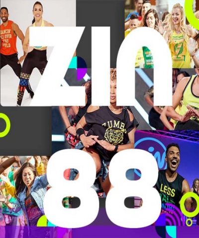 [Hot Sale]2020 Q4 New dance courses ZIN ZUMBA 88 HD DVD+CD