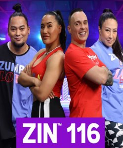 [Hot Sale]2025 New dance courses ZIN ZUMBA 116 HD DVD+CD