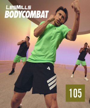 Hot Sale Les MILLS BODY COMBAT 105 Video, Music and Notes
