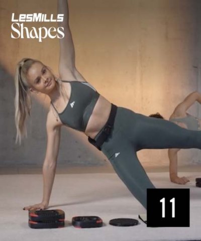 LESMILLS SHAPES 11 VIDEO+Music+Notes
