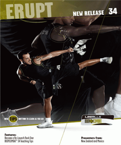 BODY COMBAT 34 Complete Video, Music and Notes