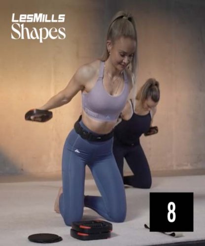 LESMILLS SHAPES 08 VIDEO+Music+Notes