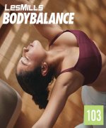 Hot Sale LesMills BODY BALANCE 103 BODY FLOW 103 DVD,CD & Notes