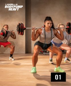 Hot Sale Les Mills BODYPUMP HEAVY 01 Video+Music+Notes