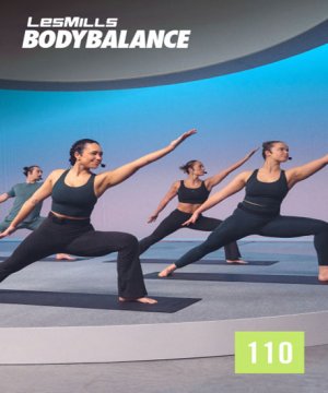 Hot Sale LesMills BODY BALANCE 110 DVD,CD & Notes