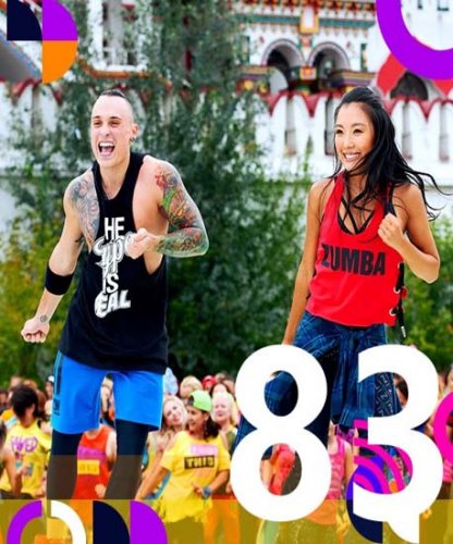 [Hot Sale]2019 New dance courses ZIN ZUMBA 83 HD DVD+CD