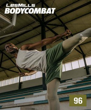 Hot Sale LesMills BODY COMBAT 96 Complete Video, Music and Notes