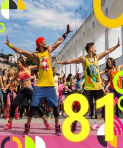 [Hot Sale]2019 New dance courses ZIN ZUMBA 81 HD DVD+CD
