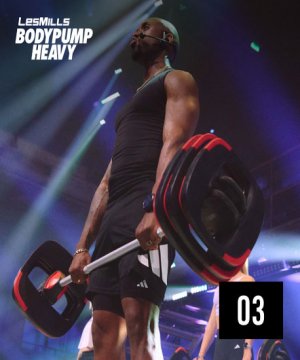 Hot Sale Les Mills BODYPUMP HEAVY 03 Video+Music+Notes