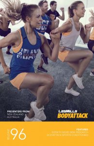 LESMILL BODY ATTACK 96 VIDEO+MUSIC+NOTES