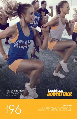 LESMILL BODY ATTACK 96 VIDEO+MUSIC+NOTES