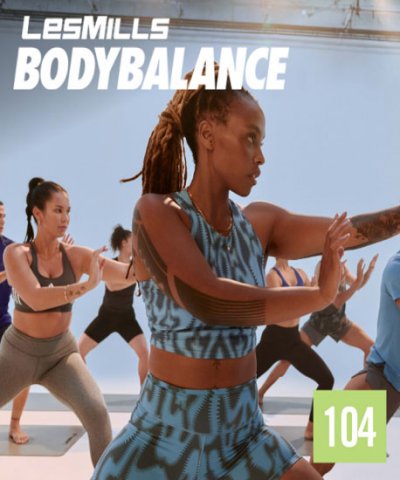 Hot Sale LesMills BODY BALANCE 104 BODY FLOW 104 DVD,CD & Notes