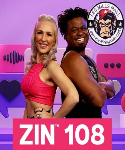 [Hot Sale]2023 New dance courses ZIN ZUMBA 108 HD DVD+CD