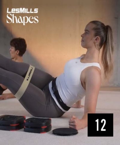 LESMILLS SHAPES 12 VIDEO+Music+Notes