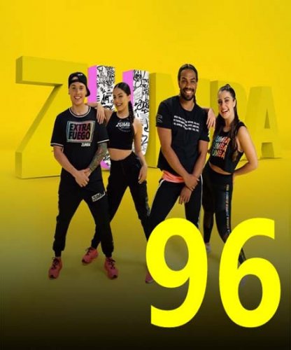 [Hot Sale]2021 New dance courses ZIN ZUMBA 96 HD DVD+CD
