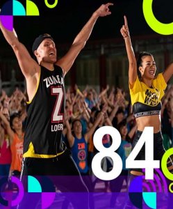 [Hot Sale]2019 New dance courses ZIN ZUMBA 84 HD DVD+CD