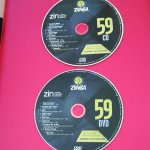 [Hot Sale]2018 New dance courses ZIN ZUMBA 59 HD DVD+CD