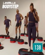 Hot Sale 2025 Q1 LesMills BODY STEP 138 New Release DVD,CD&Notes