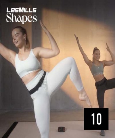 LESMILLS SHAPES 10 VIDEO+Music+Notes