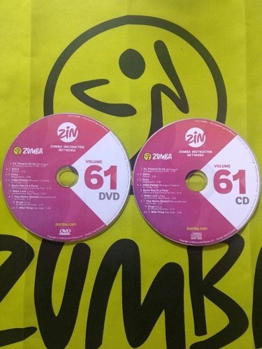 [Hot Sale]2018 New dance courses ZIN ZUMBA 61 HD DVD+CD
