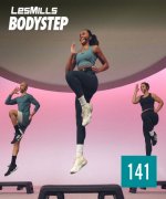 Hot Sale 2025 Q4 LesMills BODY STEP 141 New Release DVD,CD&Notes