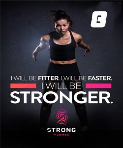 [Hot Sale] 2018 New Course Strong By Zumba Vol.08 HD DVD+CD