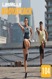 LESMILL BODY ATTACK 104 VIDEO+MUSIC+NOTES