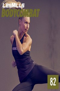 Les Mills BODY COMBAT 82 Complete DVD, CD and Notes