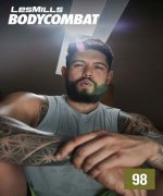 Hot Sale LesMills BODY COMBAT 98 Complete Video, Music and Notes